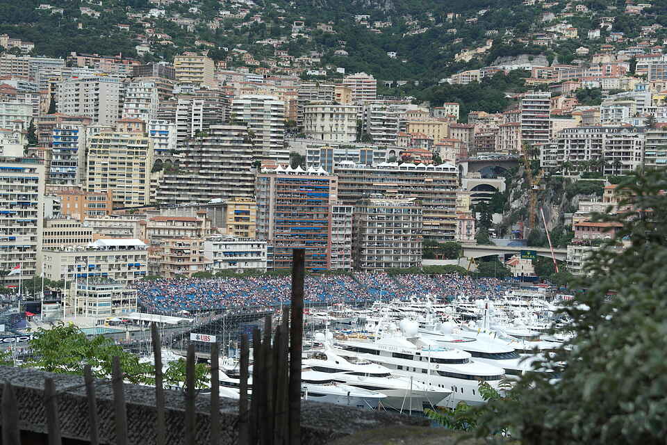Vue Monaco, formel 1