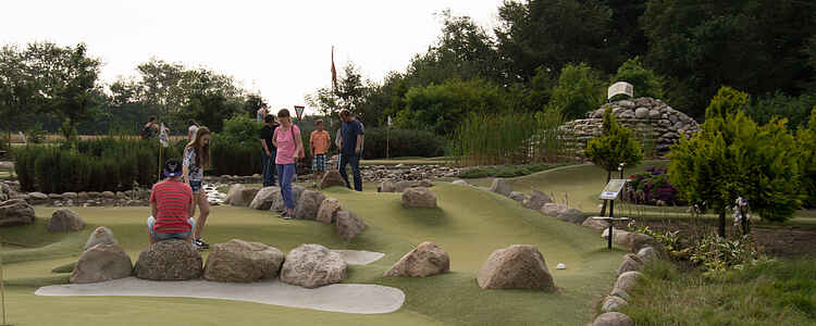 Topklasse minigolf: Adventure park i Søndervig