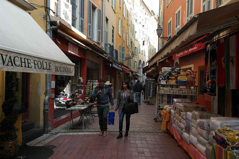 Vielle Ville, Nice, marts 2014