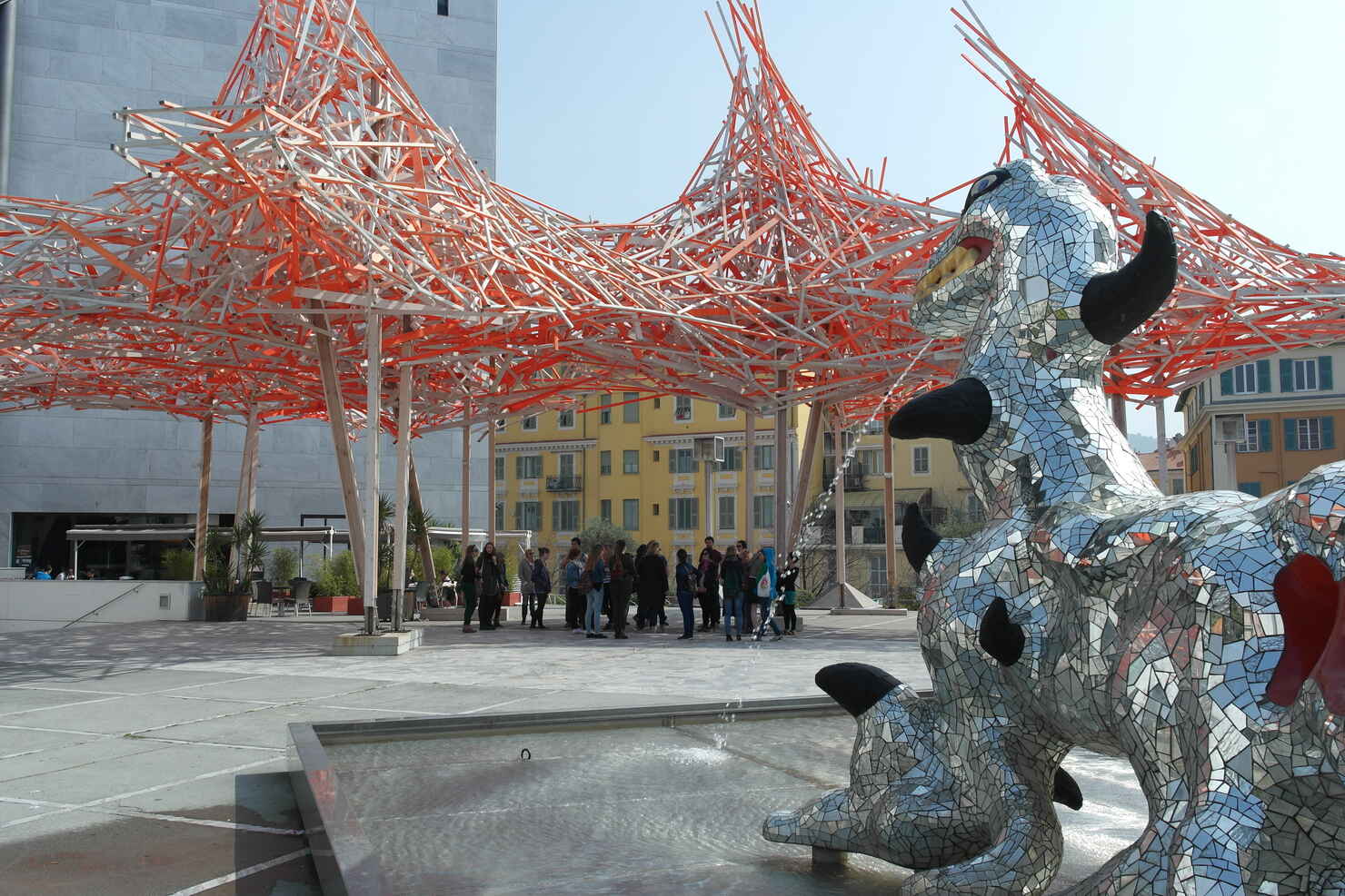 Moderne kunst, Nice, marts 2014