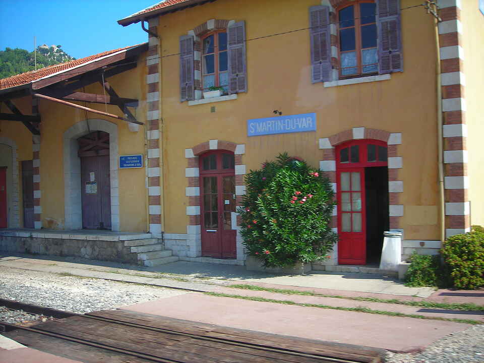 Stationsbygning, kogletog, Nice-Digne