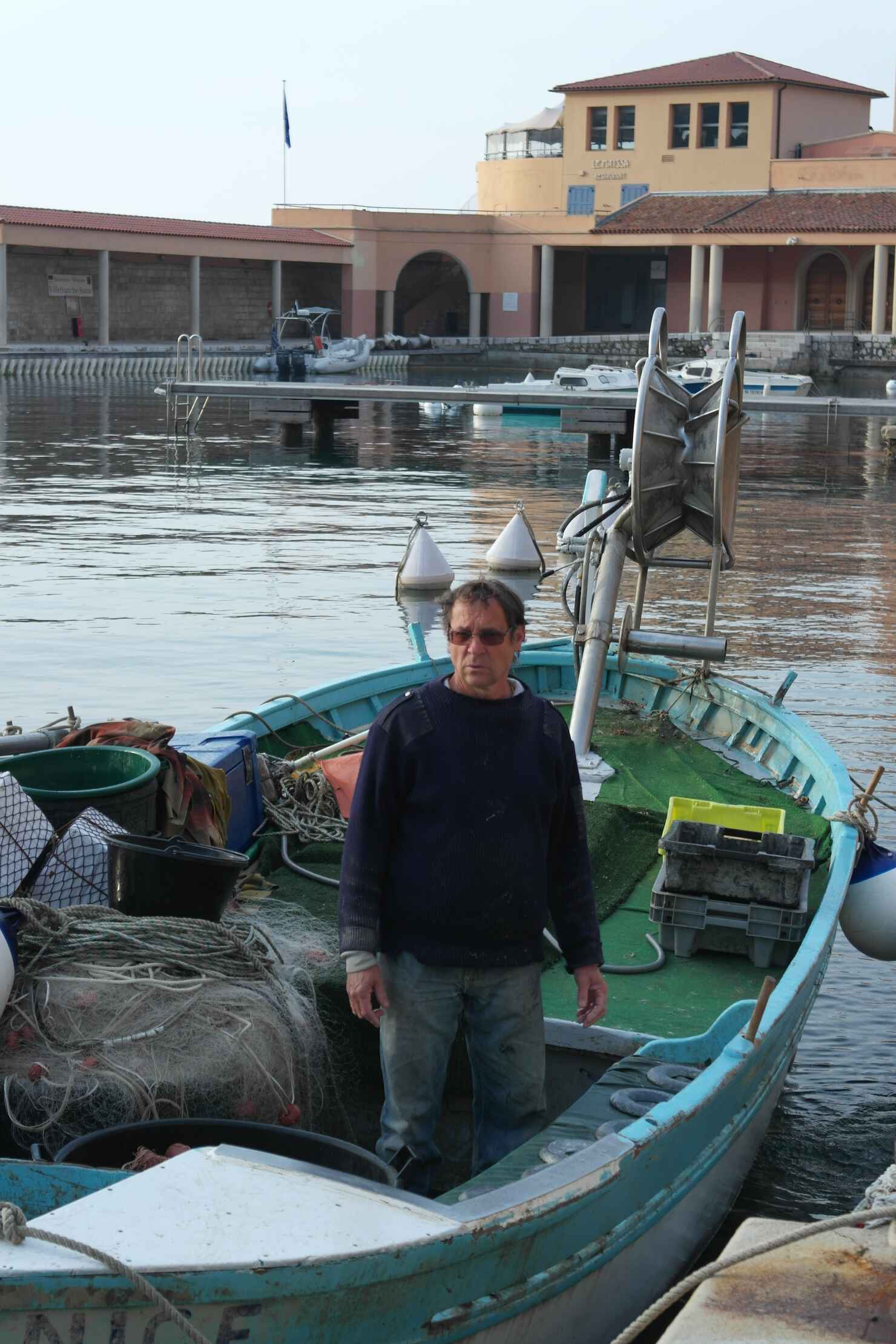 Fiskerbåd, Villefranche-sur-mer, mar 2014