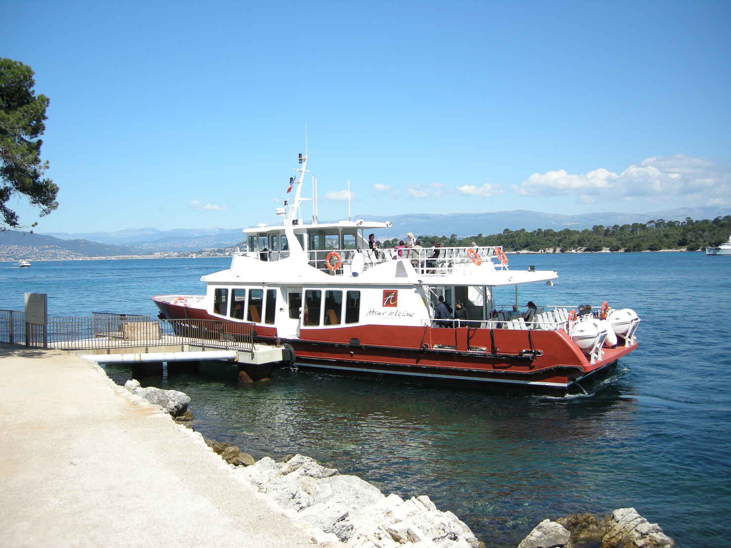 Færge Ile Saint Honorat
