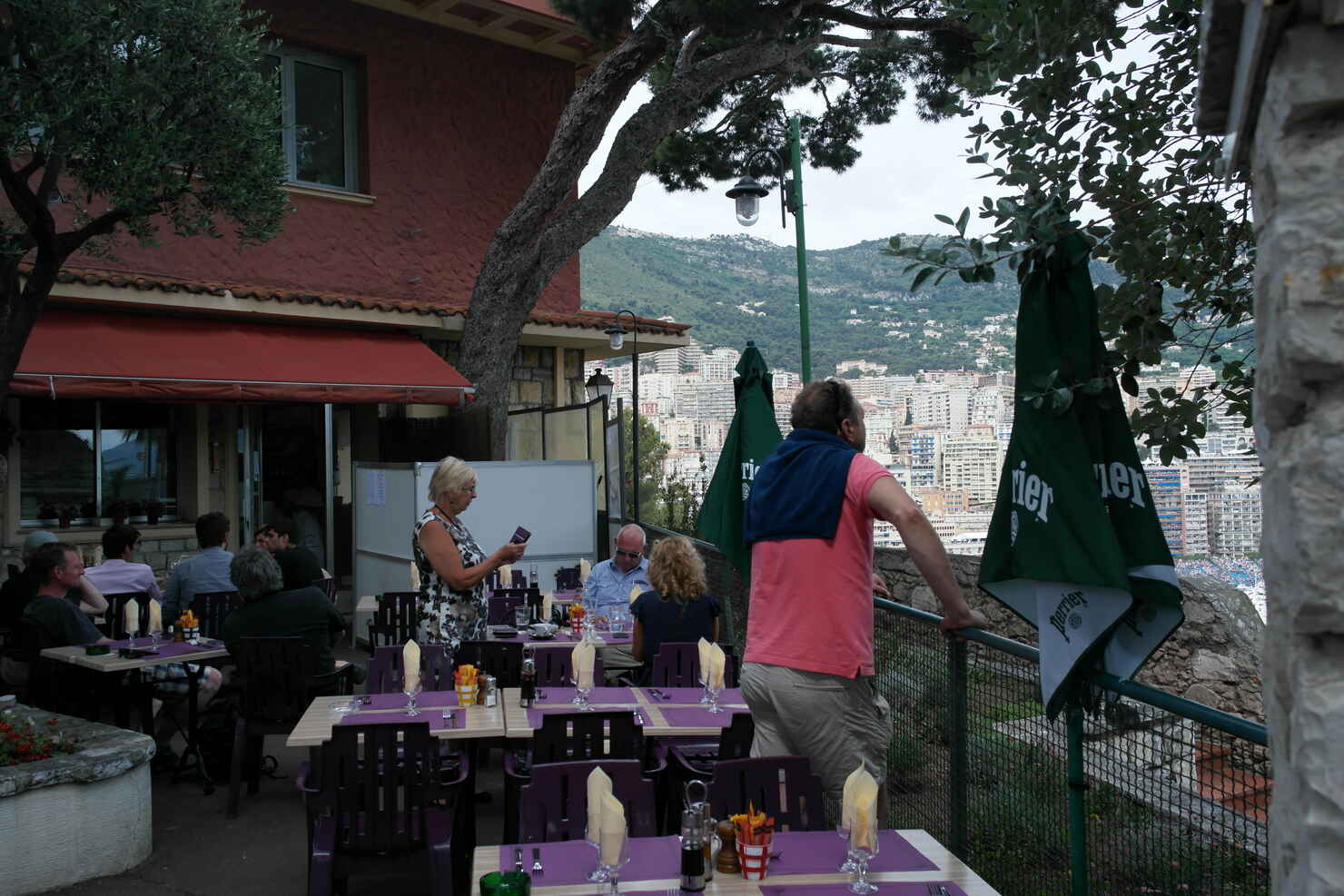 Traktørsted Boule på Le Rocher, Monaco
