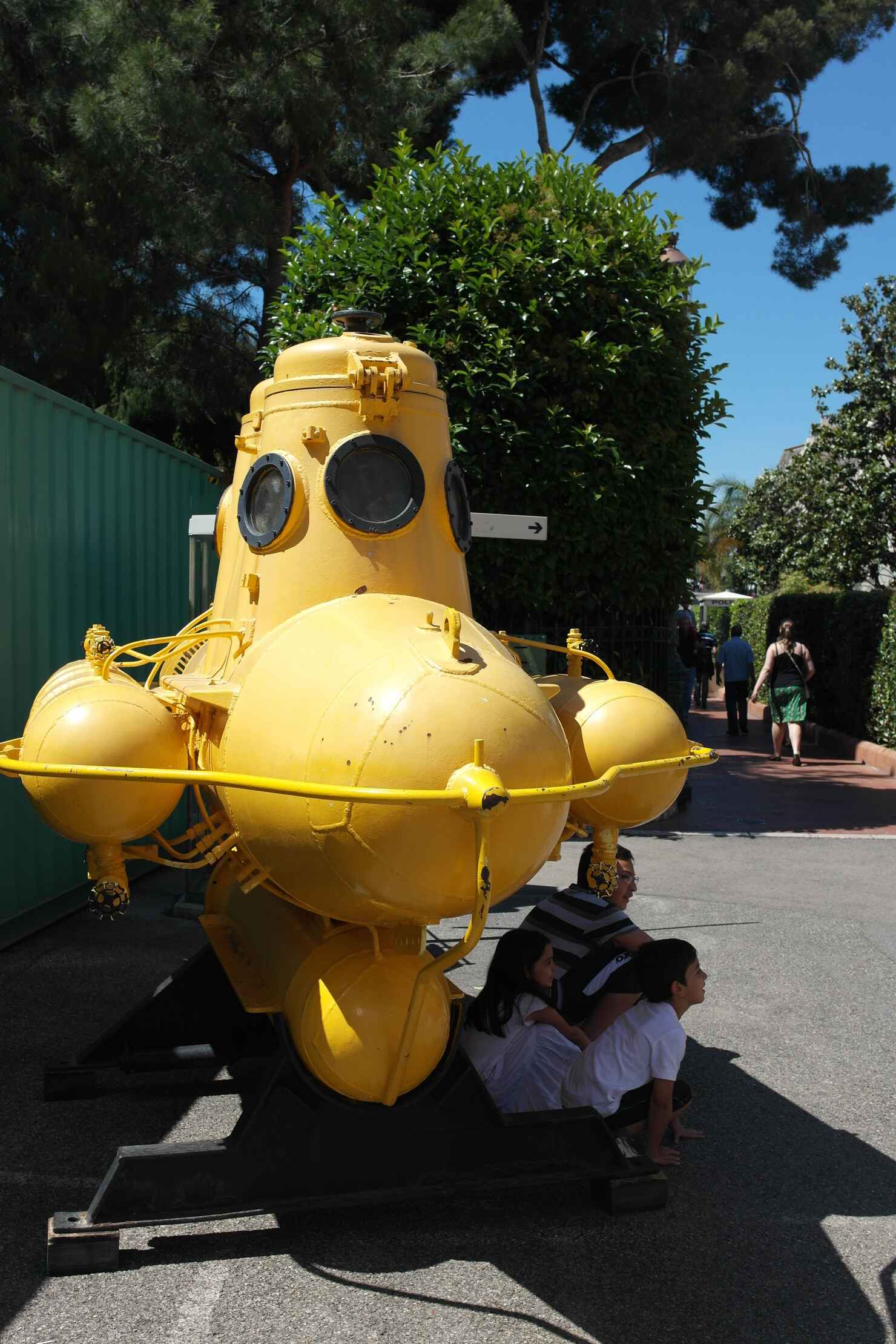 Undervandbåd, Oceanografisk Museum, Monaco