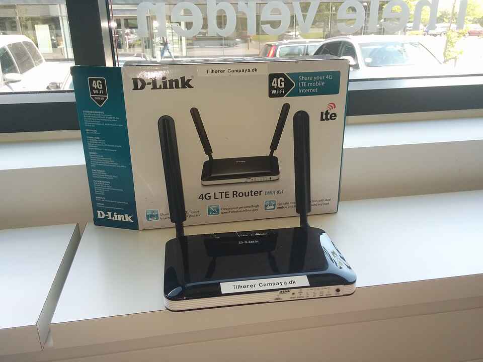 4G router fra D-link